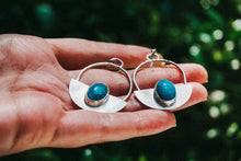 Load image into Gallery viewer, Estevia Turquoise & Sterling Silver Earrings