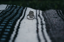 Load image into Gallery viewer, Sterling Silver and Turquoise Love Ring