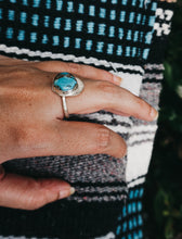 Load image into Gallery viewer, Turquoise Sunrise Ring in Sterling Silver