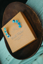 Load image into Gallery viewer, Opposites Attract Mixed Turquoise Posts