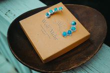 Load image into Gallery viewer, Opposites Attract Mixed Turquoise Posts