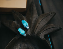 Load image into Gallery viewer, Maui Turquoise Post Earrings