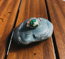 Load image into Gallery viewer, Sonoran Gold Turquoise and Silver Ring