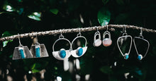 Load image into Gallery viewer, Estevia Turquoise &amp; Sterling Silver Earrings
