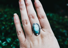 Load image into Gallery viewer, Sterling Silver and Kingman Turquoise Rise II Ring
