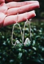 Load image into Gallery viewer, Sonoran Gold Silver Earrings
