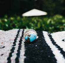 Load image into Gallery viewer, Turquoise Sunrise Ring in Sterling Silver
