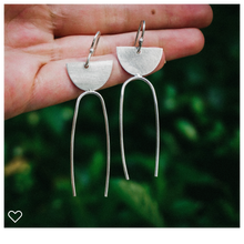 Load image into Gallery viewer, Totem Sterling Silver Earrings
